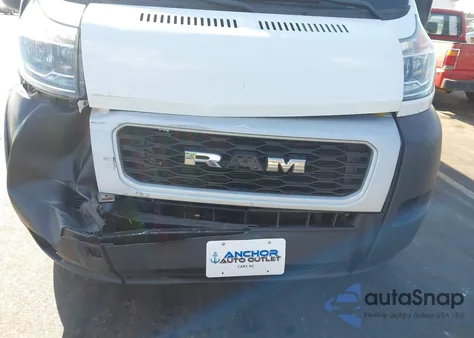 2020 Ram Promaster 2500 High Roof 159 Wb z USA, uszkodzony, nr VIN 3C6TRVDG6LE102218